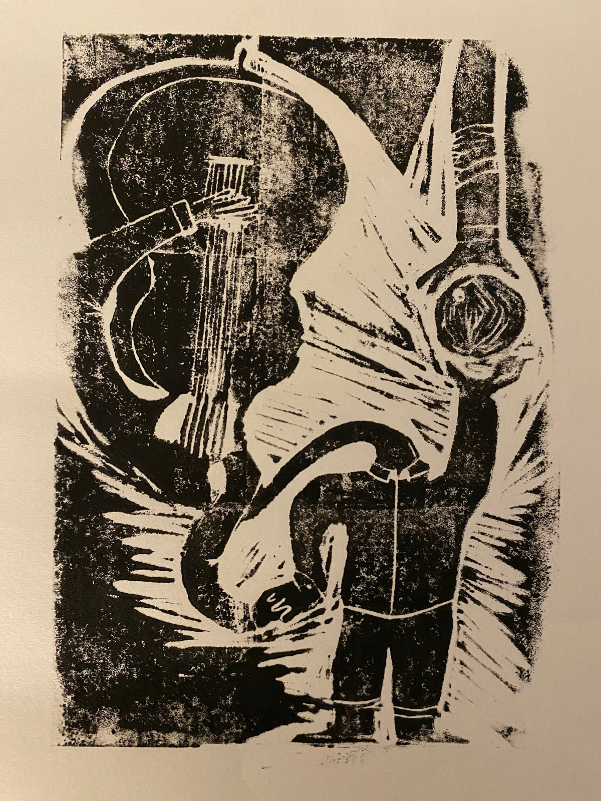 Worldview — wood carving