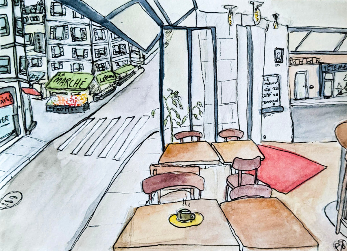 Watercolour work