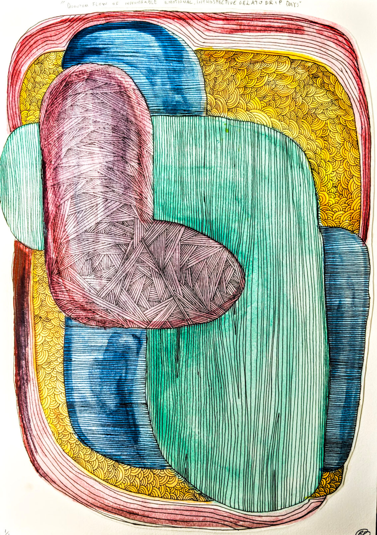 Watercolour work