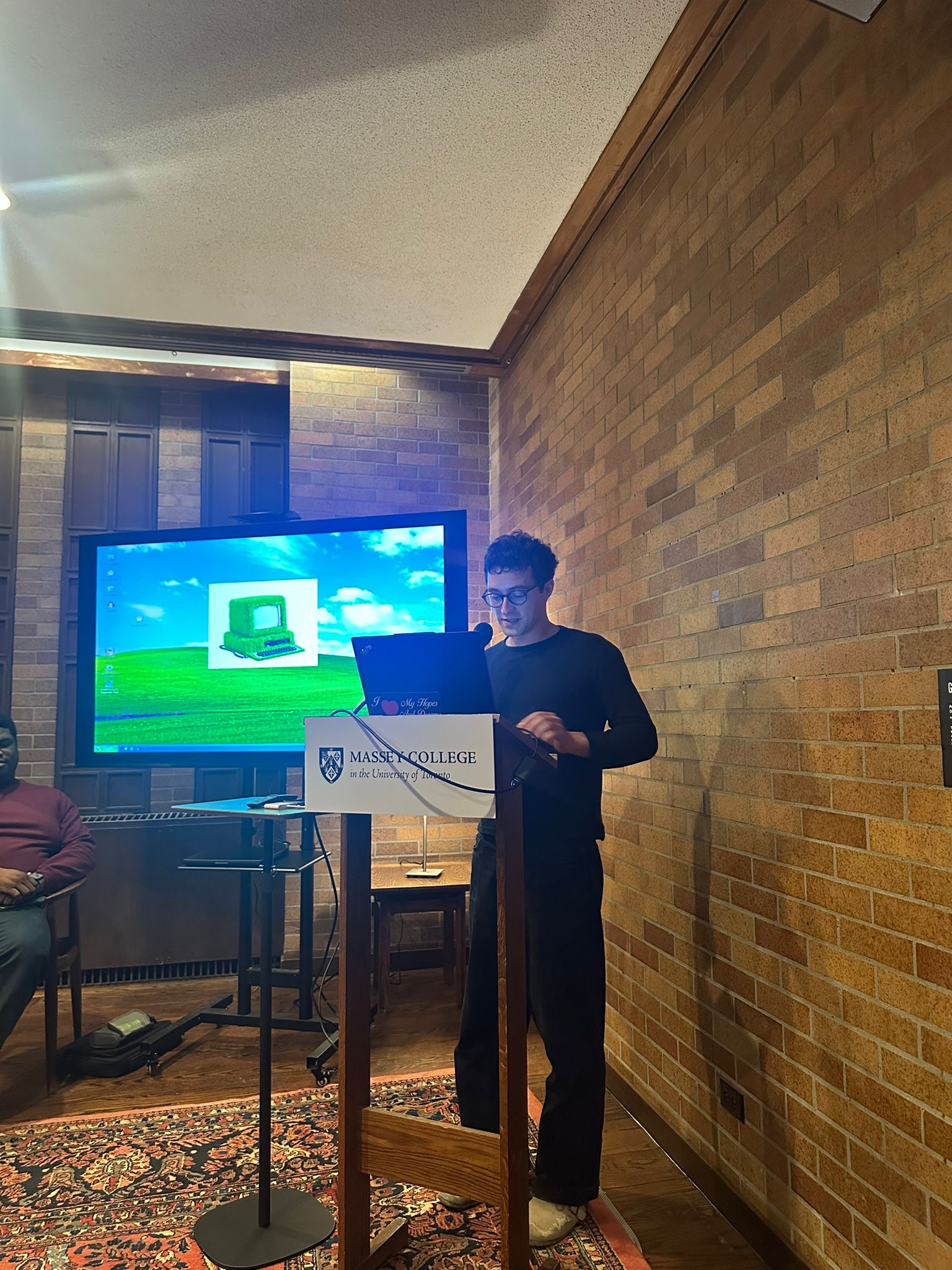 Presenting at Massey College